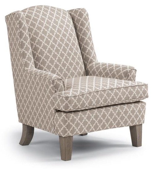 Andrea Riverloom Wing Back Chair